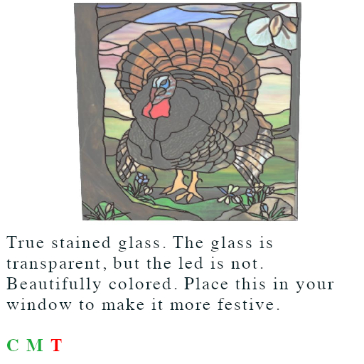 **Eagle's Texture** Tom Trukey Stained Glass
