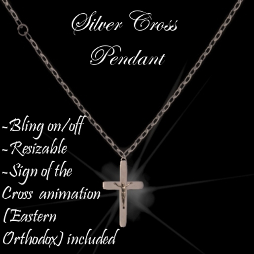 Silver Cross Pendant