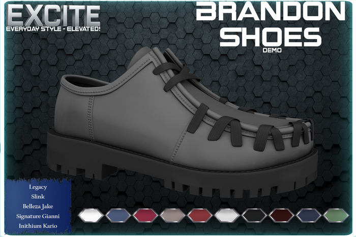 Excite Brandon Shoes Demo