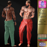 dirty kitten Cozy Holiday Mens Pajamas FATPACK