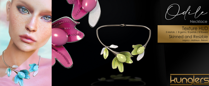 KUNGLERS - Odile necklace