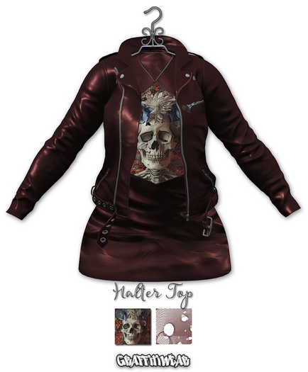 Graffitiwear Copper Biker Chick