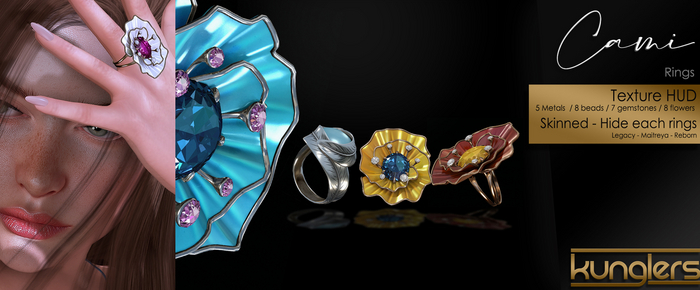 KUNGLERS - Cami rings