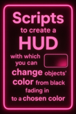 [sINiNC] Black to color Fade HUD Scripts