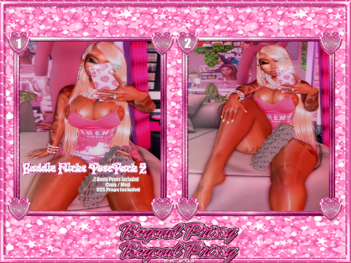 //Bp Baddie Flicks PosePack 2 - Add To Unpack