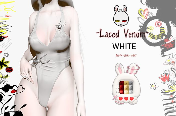 KOUD.-Laced Venom- White