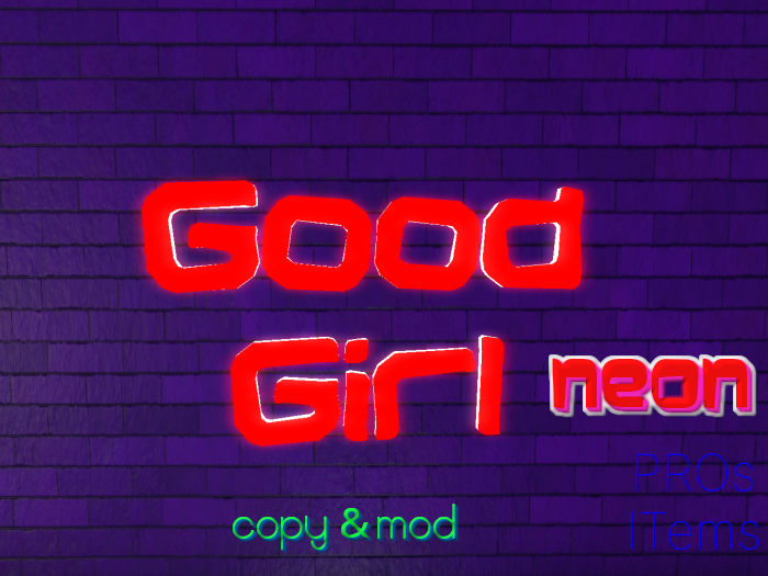 Good Girl Neon