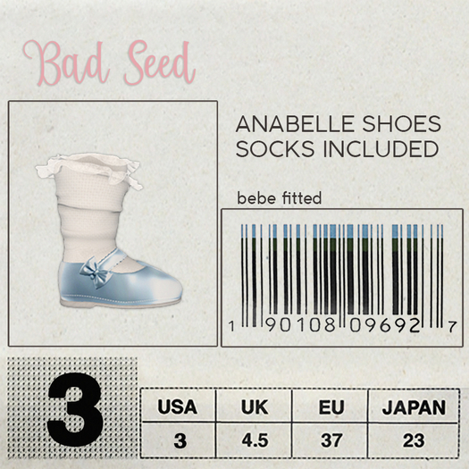 [M] Anabelle Shoes - Meringue - WEAR to unpack