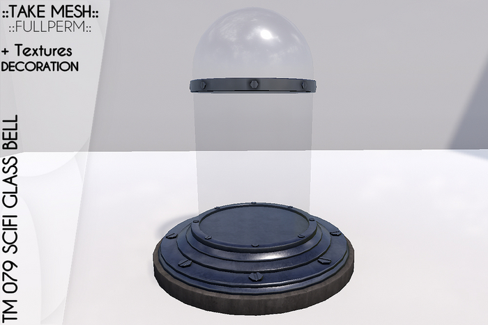 ! TakeMesh - TM 079 SCIFI GLASS BELL PBR