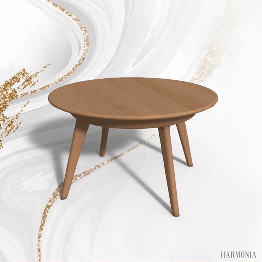 Beige Wood Coffee Table