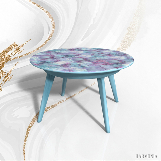 Blue Marble Coffee Table