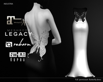 INDUSTRIA : Butterfly dress FP