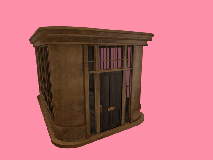 7. Myrrine. Cozy winter set small building RARE
