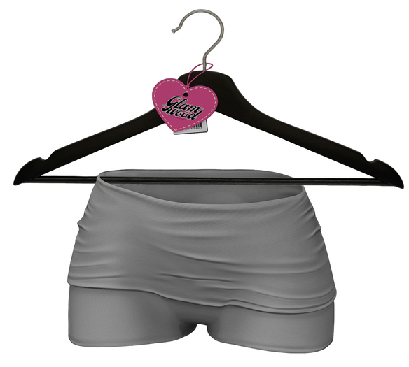 $GW$ Wayda Fold Over Shorts - GRAY