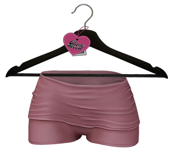 $GW$ Wayda Fold Over Shorts - PINK