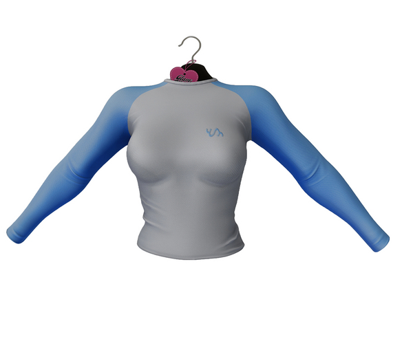 $GW$ Wayda Varsity Top - BLUE