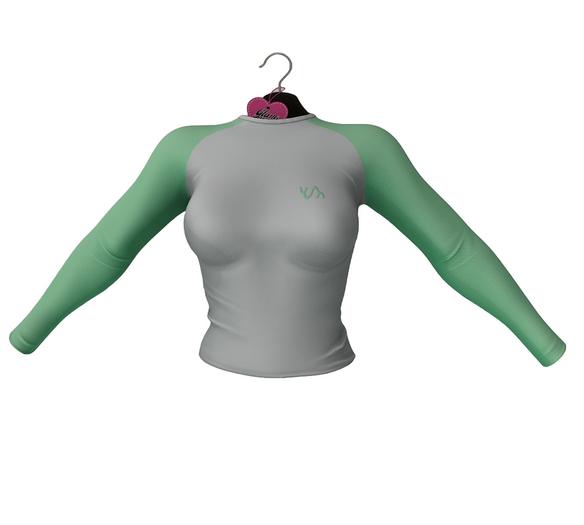 $GW$ Wayda Varsity Top - GREEN