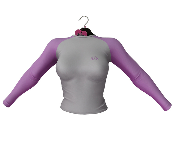 $GW$ Wayda Varsity Top - PURPLE