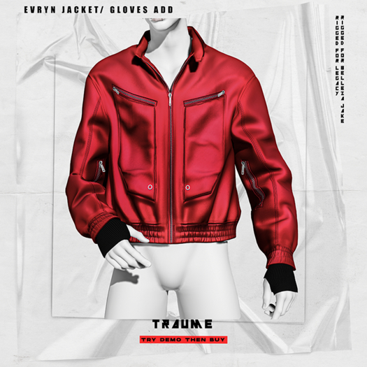 [Traume] Evryn jacket red