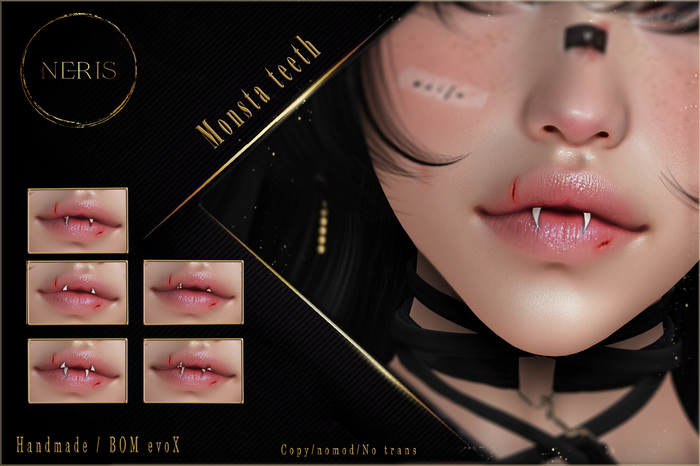 Neris Monsta teeth BOM