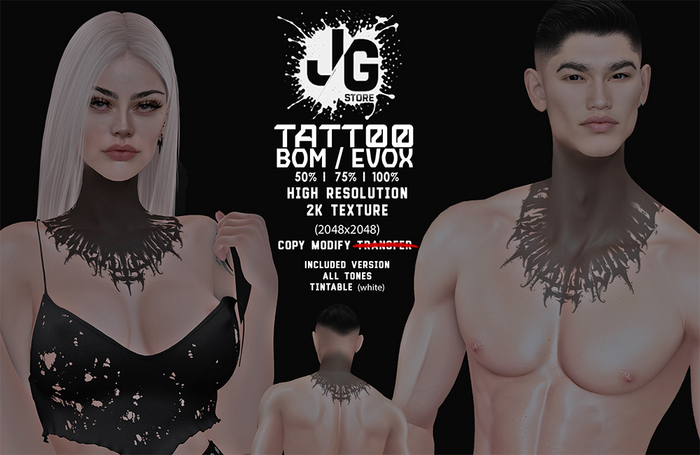..::JG::..Tattoo Black Crown