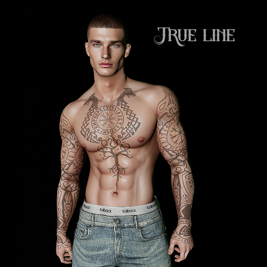 True Line VIKING tattoo ( BOM )