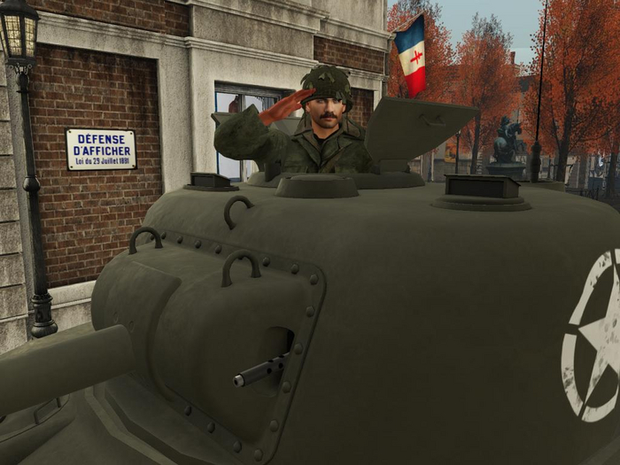 Seated Salute