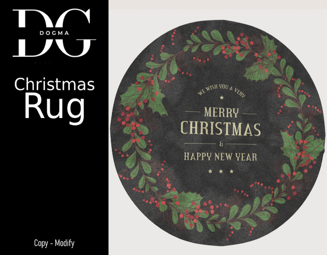 [Dogma] Christmas Rug Wreath