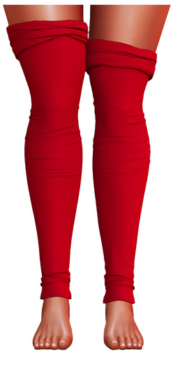 Limited Apparel - Lizzie Socks - Red