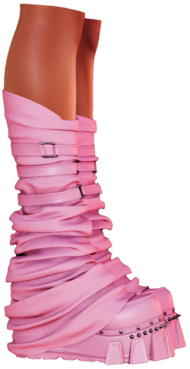 Limited Apparel - Lizzie Boots - Pink