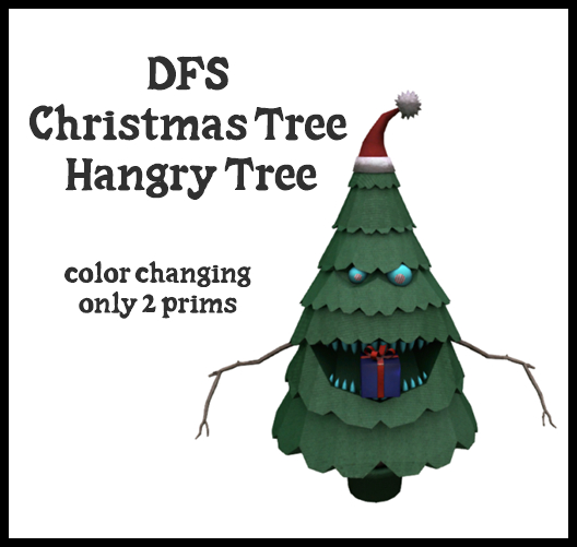 DFS Christmas Tree - Hangry Tree-ACTUAL ITEM