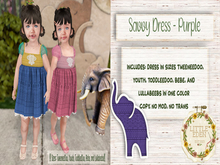 {Little Ede} Savvy Dress - Purple