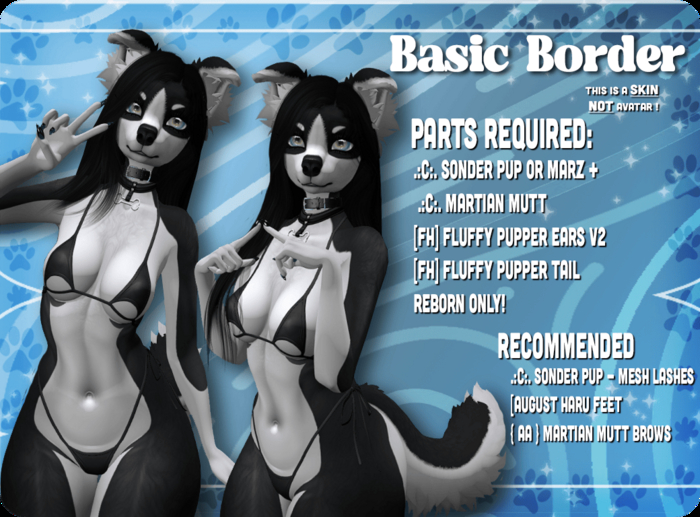 Purrs - Basic Border - Sonder/MartianMutt