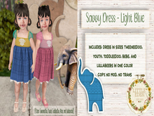 {Little Ede} Savvy Dress - Light Blue
