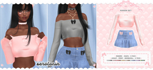serotonin. Kanon Top : Light Pink