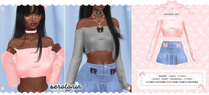 serotonin. Kanon Top : Red