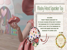 {Little Eden} Mushy Squeak Toy 