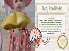 {Little Eden} Mushy Plushie