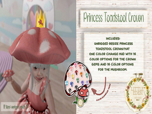 {Little Eden} Princess ToadStool Crown