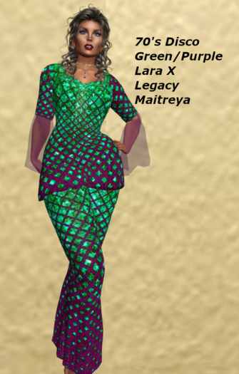 70's Disco-Green/Purple - Add Me