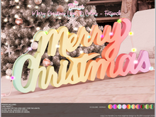 BLUSH - Merry Christmas Logo - 10 colors Fatpack