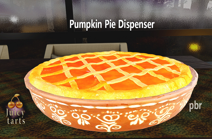 Pumpkin Pie - Gingerbread Dish Dispenser