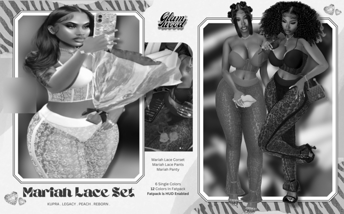 $GW$ Mariah Lace Set - DEMO