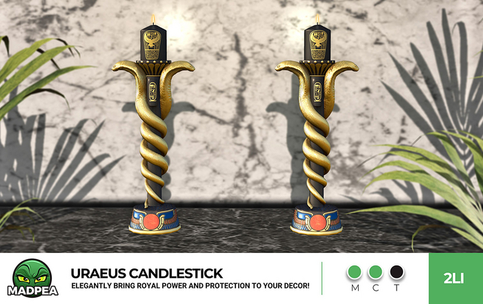 MadPea Uraeus Candlestick