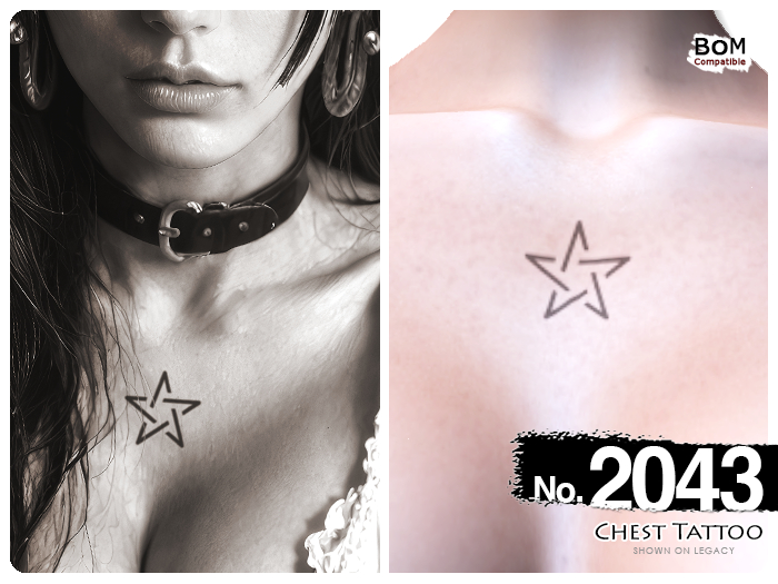 (Chest Tattoo) No.2043
