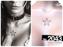 (Chest Tattoo) No.2043