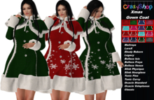 Crazy Xmas Gown Coat
