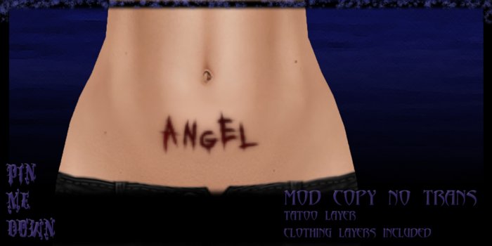 PMD - Angel stomach scar