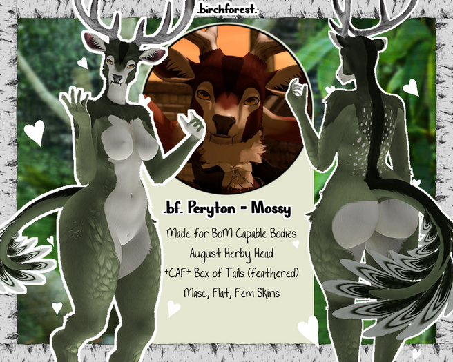 .bf. Peryton Mod [Mossy]