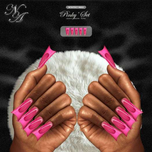 [Nit Affect] - 'Pinky' Nail Set